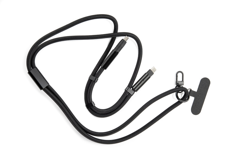 Smycz do telefonu z funkcją ładowania 60W CHARD P132886A AS-09180-02