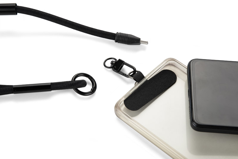 Smycz do telefonu z funkcją ładowania 60W CHARD P132886A