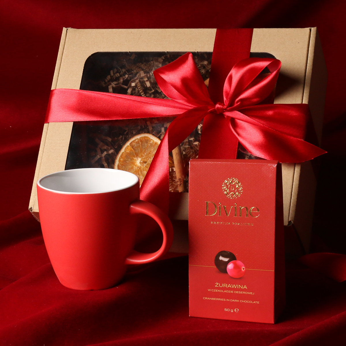 Cozy Fiord 330 ml P133235M czerwony / biały