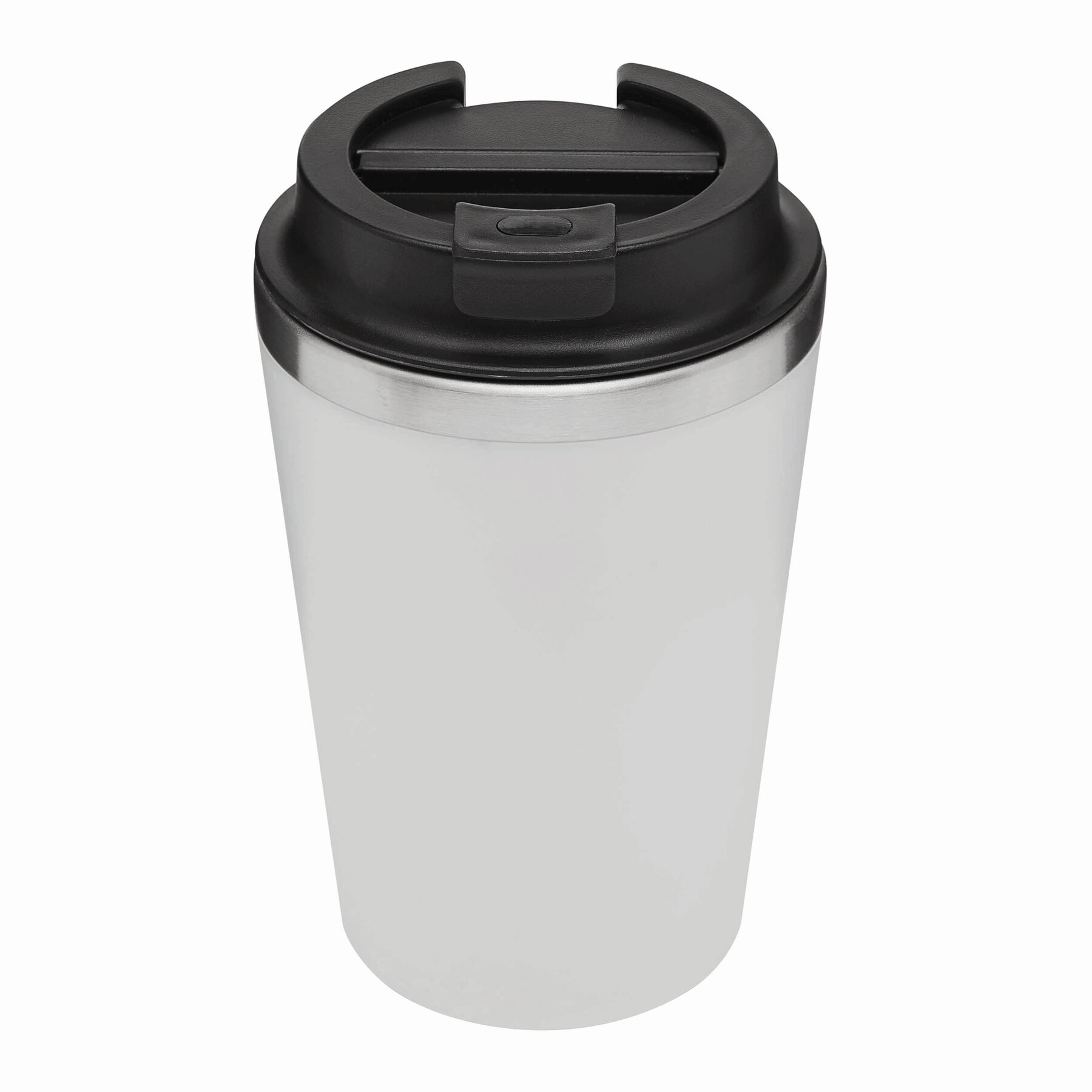 Kubek podróżny TAKE & GO dwuścienny P054363I biały