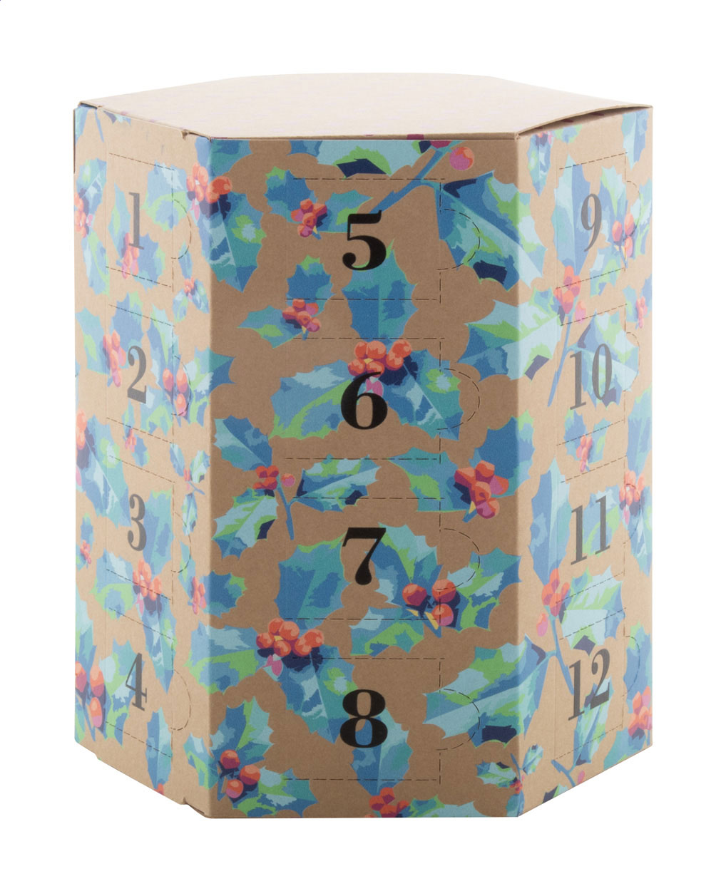 Personalizowany kalendarz adwentowy HeXmas Eco P133747D AN-AP716496