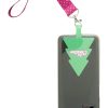 Personalizowana smycz RPET na nadgarstek z uchwytem na telefon P133765D