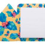 Personalizowany magnes na lodówkę z motywem świątecznym P133770D