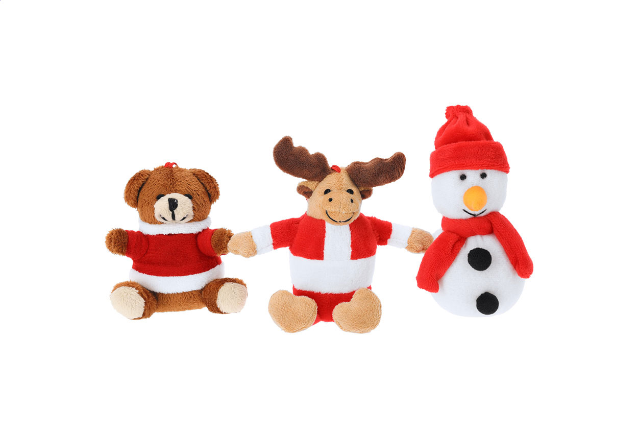 świąteczna zabawka pluszowa, bałwan P133774D