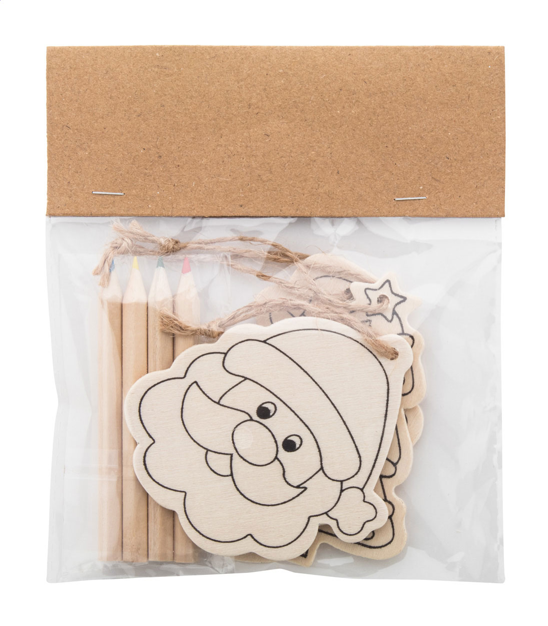 Ozdoby choinkowe do kolorowania P133755D