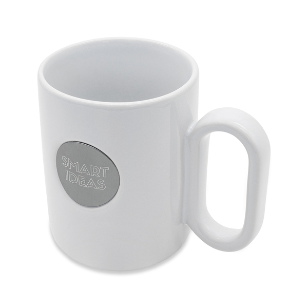 Kubek ceramiczny Pery 480 ml P132849R biały