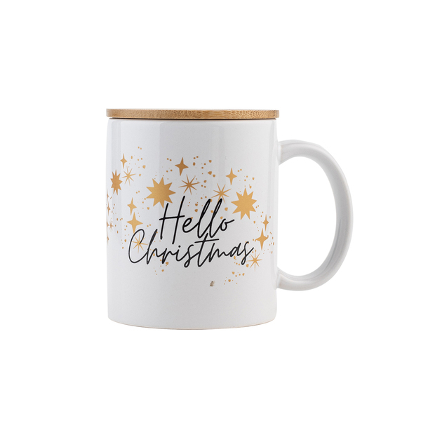 Kubek ceramiczny "Hello Christmas" P051540R RO-X85306.06