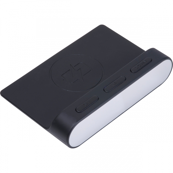 Budzik z bezprzewodową ładowarką ADELAIDE P133491G EG-532503