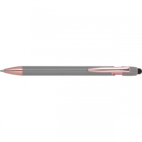 Długopis żelowy z recyklingu BELO HORIZONTE P133512G szary Długopis żelowy z recyklingu BELO HORIZONTE P133512G szary