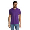 PRIME Męskie polo 200g P123445O dark purple