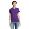 PRIME Damskie POLO 200g P123501O dark purple