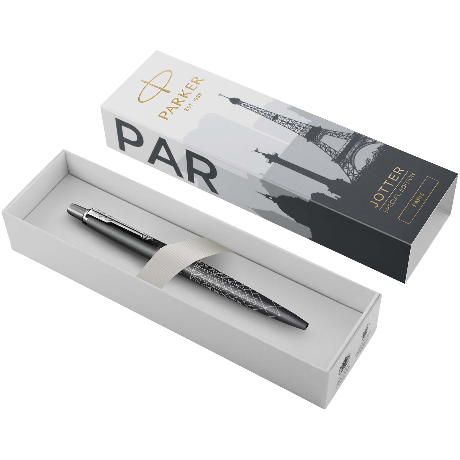 Parker Jotter SE Global Icons długopis P098793C szary
