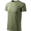 Koszulka męska Basic P020690F khaki