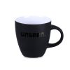 Kubek Fiord Matt 330 ml P056636M czarny / biały