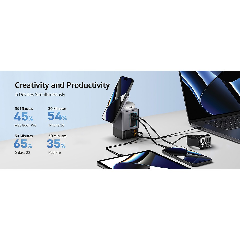 Ładowarka ścienna 105W Urban Vitamin Sacramento P133790X