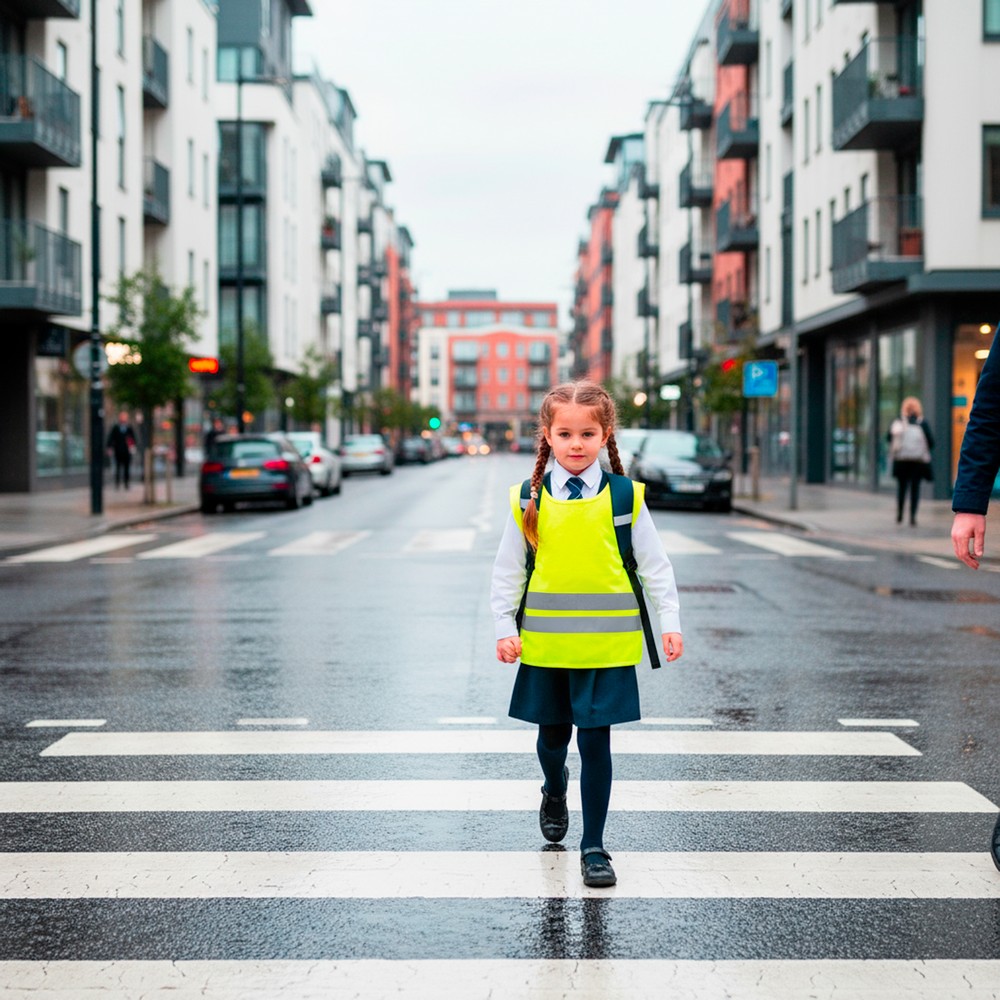 Kamizelka dziecięca odblaskowa | Nestana P135063X