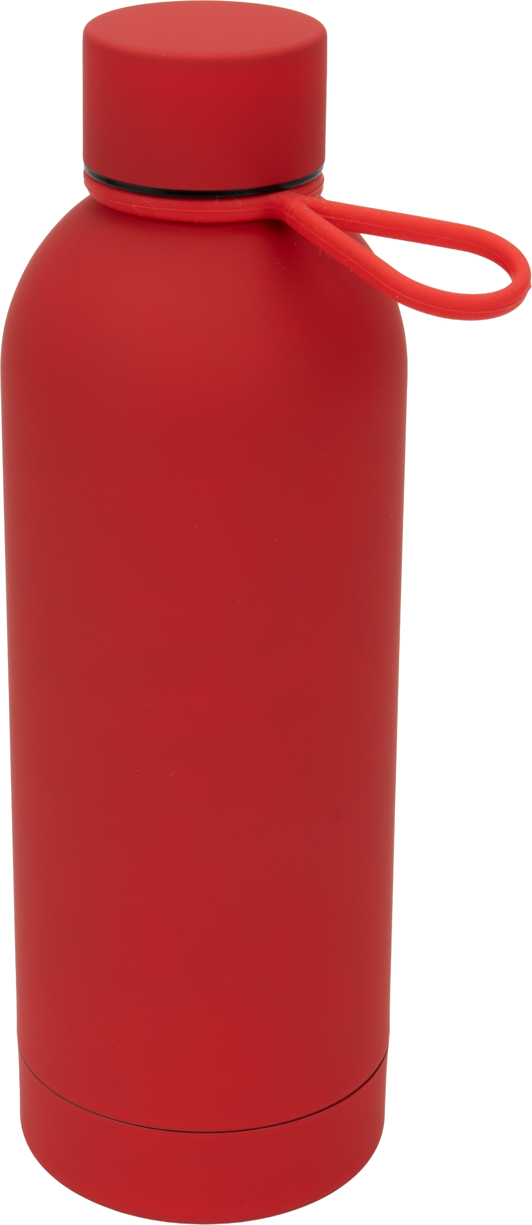 Butelka stalowa soft touch OSTRAVA 800 ml P134209G czerwony