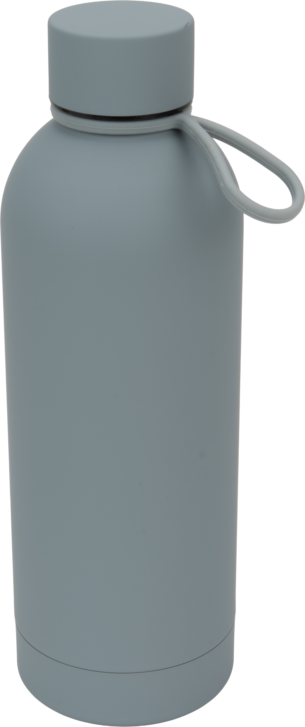 Butelka stalowa soft touch OSTRAVA 800 ml P134209G szary