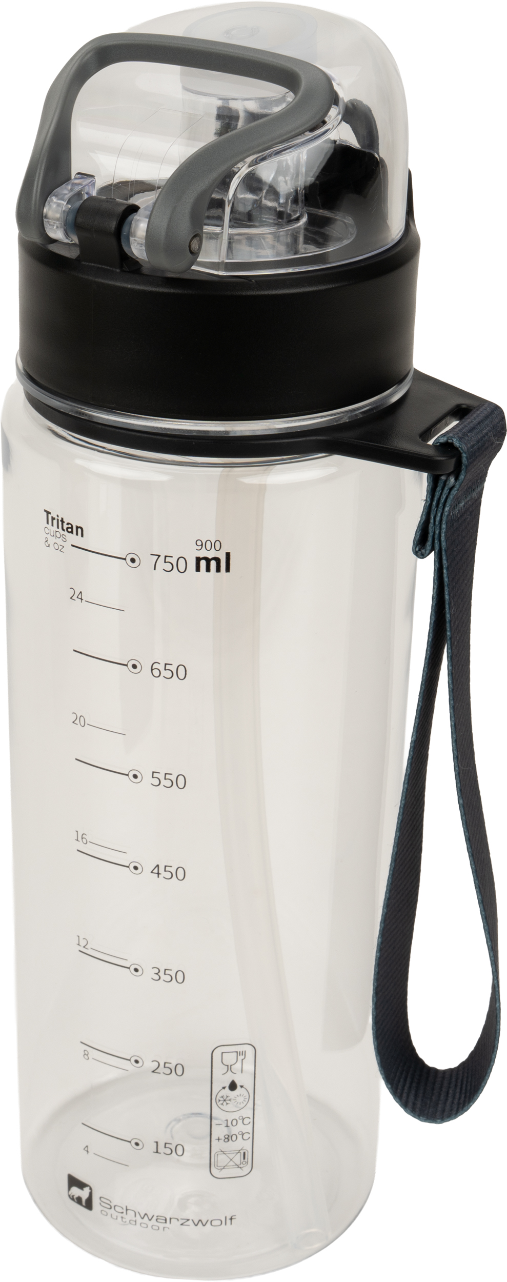 Butelka z tritanu 850 ml SEYHAN Schwarzwolf P135095K MC-4912600AJ366-850ml