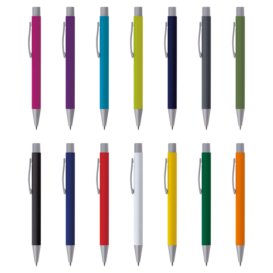 Długopis metalowy soft touch ABU DHABI P087723G