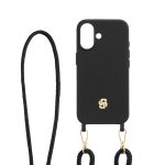 Etui na iPhonea 16 Double B Czarno-złote P134528P