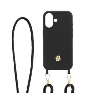 Etui na iPhonea 16 Double B Czarno-złote P134528P PM-HEH520A16N