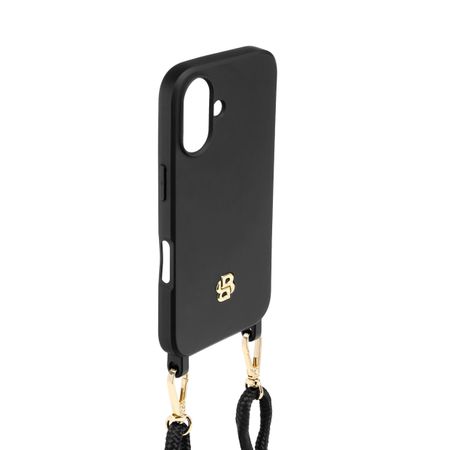 Etui na iPhonea 16 Double B Czarno-złote P134528P 4 Etui na iPhonea 16 Double B Czarno-złote P134528P