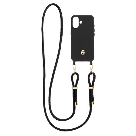 Etui na iPhonea 16 Double B Czarno-złote P134528P 5 Etui na iPhonea 16 Double B Czarno-złote P134528P