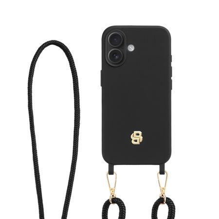 Etui na iPhonea 16 Double B Czarno-złote P134528P 6 Etui na iPhonea 16 Double B Czarno-złote P134528P