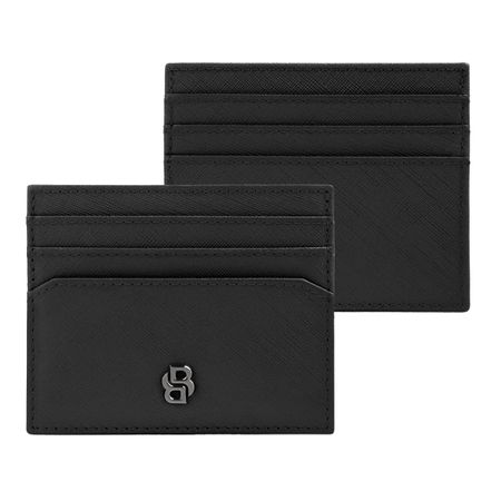 Etui na karty Double B Saffiano Black P134536P PM-HLC526A
