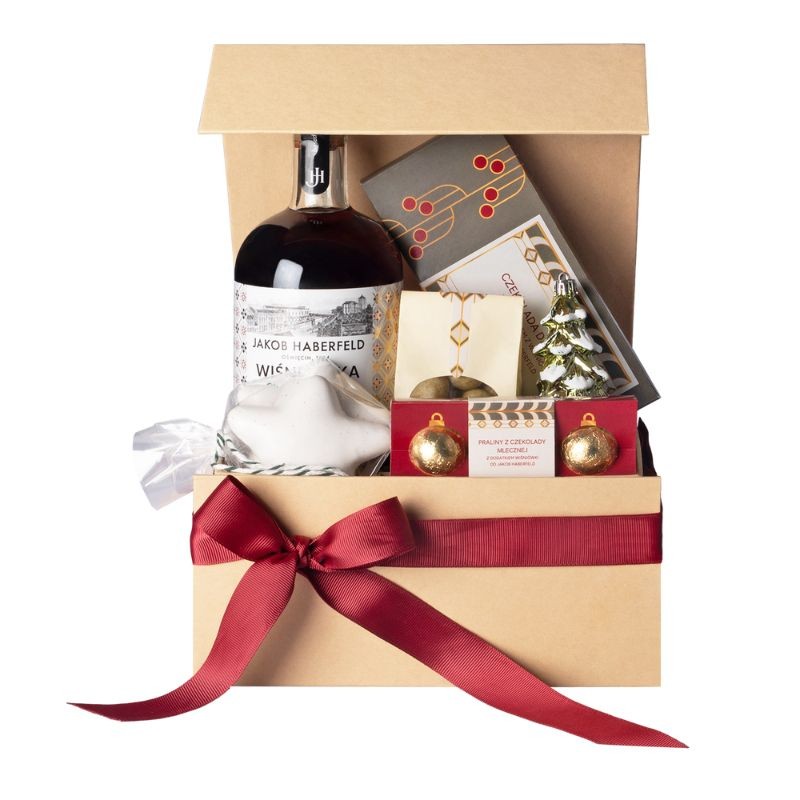 HABERFELD Kuferek Wiśniowa Kwintesencja Xmas P134990Z SL-NAS0593