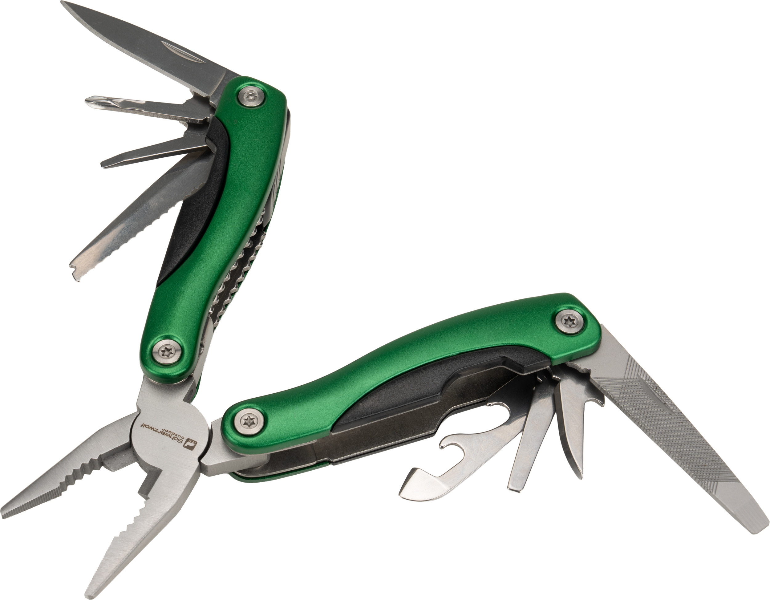 Narzędzie wielofunkcyjne ARMADOR NEW Schwarzwolf P085781K zielony