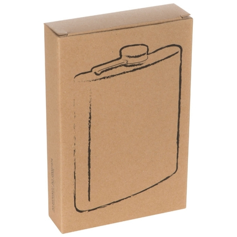 Piersiówka stalowa KANSAS CITY 237 ml P134155G