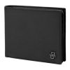 Portfel na karty Double B Saffiano Black P134569P