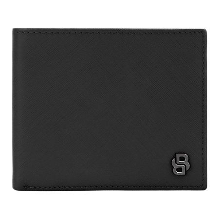 Portfel na karty Double B Saffiano Black P134569P