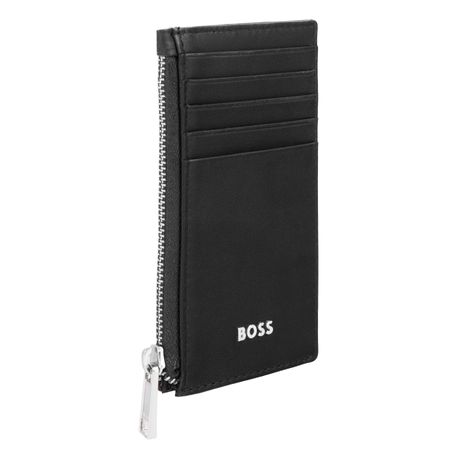 Portfel na karty z zamkiem Classic Smooth Black P134544P 3 Portfel na karty z zamkiem Classic Smooth Black P134544P