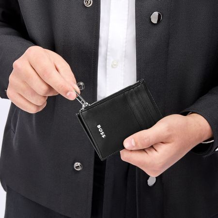 Portfel na karty z zamkiem Classic Smooth Black P134544P 5 Portfel na karty z zamkiem Classic Smooth Black P134544P