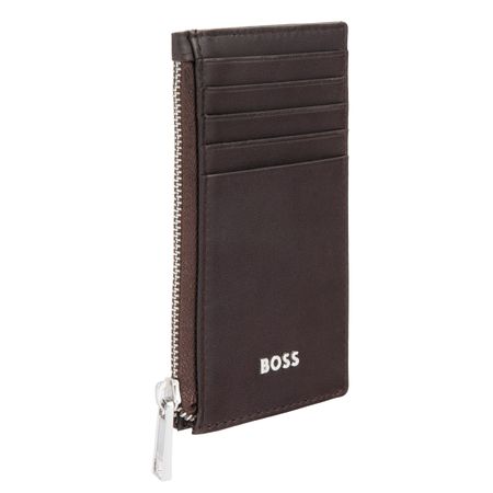 Portfel na karty z zamkiem Classic Smooth Brown P134545P 3 Portfel na karty z zamkiem Classic Smooth Brown P134545P