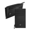 Portfel na karty z zamkiem Double B Saffiano Black P134550P