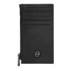 Portfel na karty z zamkiem Double B Saffiano Black P134550P