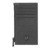 Portfel na karty z zamkiem Double B Saffiano Grey P134551P 6 Portfel na karty z zamkiem Double B Saffiano Grey P134551P