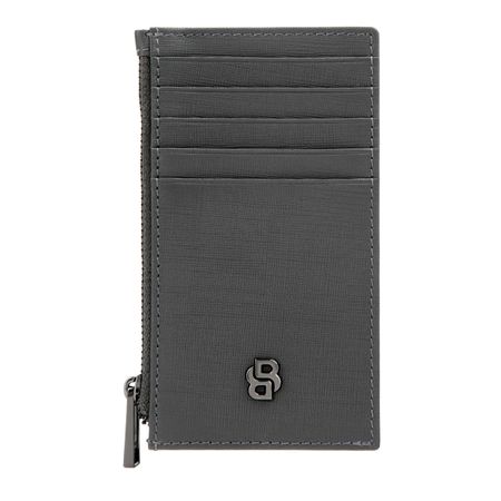 Portfel na karty z zamkiem Double B Saffiano Grey P134551P 6 Portfel na karty z zamkiem Double B Saffiano Grey P134551P