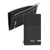 Portfel na karty z zamkiem Iconic Black P134549P