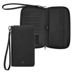 Portfel podróżny Double B Saffiano Black P134558P