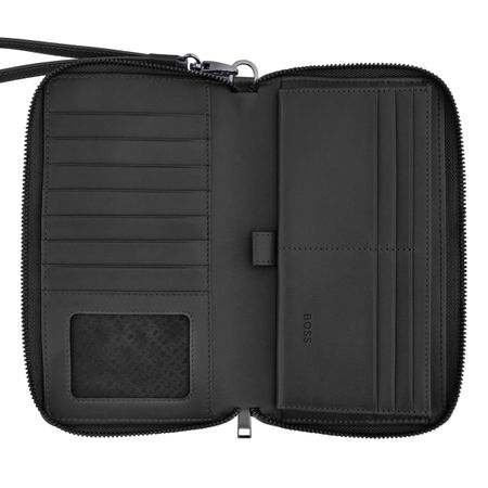 Portfel podróżny Double B Saffiano Black P134558P