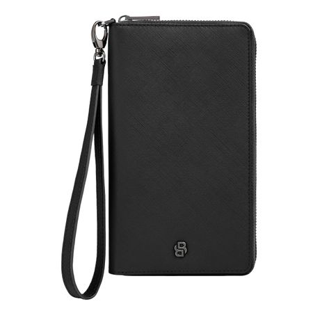 Portfel podróżny Double B Saffiano Black P134558P