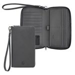 Portfel podróżny Double B Saffiano Grey P134559P