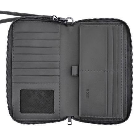 Portfel podróżny Double B Saffiano Grey P134559P