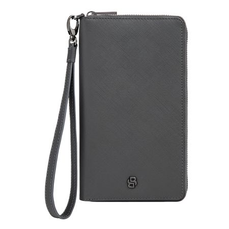Portfel podróżny Double B Saffiano Grey P134559P
