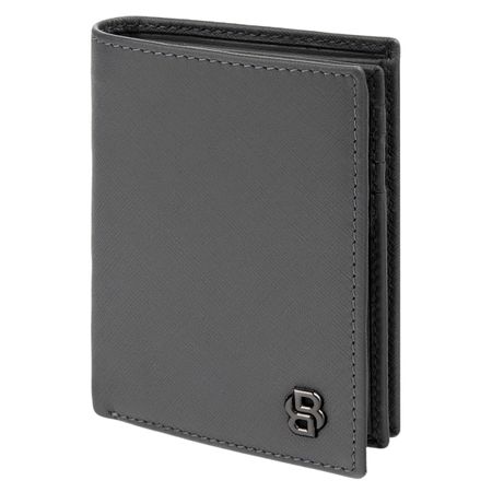 Składany portfel na karty and money pocket Double B Saffiano Grey P134543P 3 Składany portfel na karty and money pocket Double B Saffiano Grey P134543P